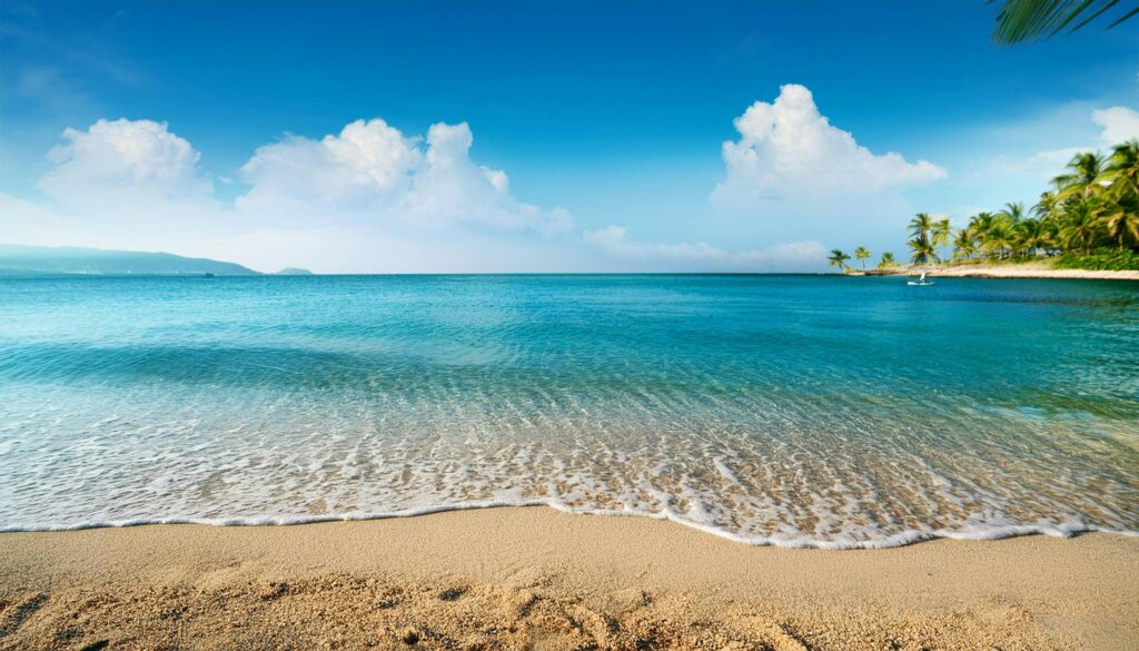beach picture for fluid virtual assistant